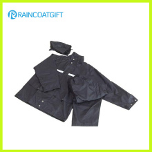 Waterproof Polyester Reflective Tape Police Raincoat Rpy-043